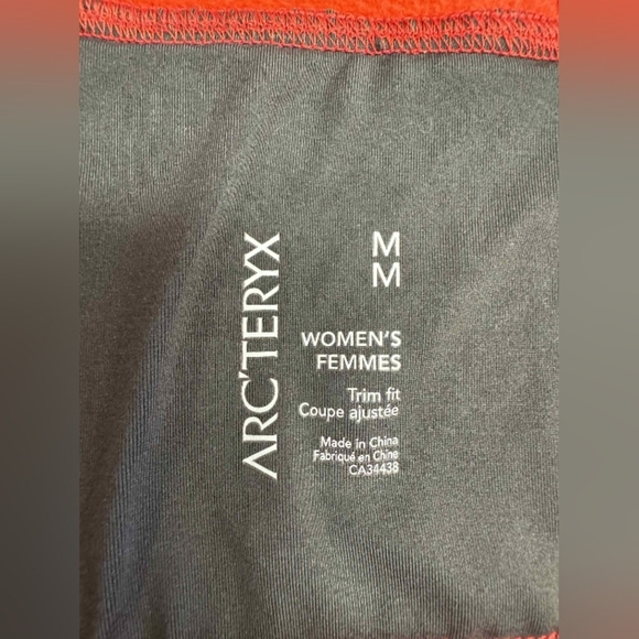 Arc’teryx Polartec Fleece Sweater Orangey/Red Size Medium - Picture 7 of 8